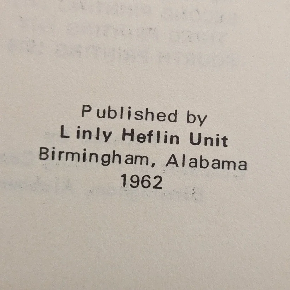 Vintage 1962 Linly Heflin Cook Book Revised Edition Birmingham Alabama Southern